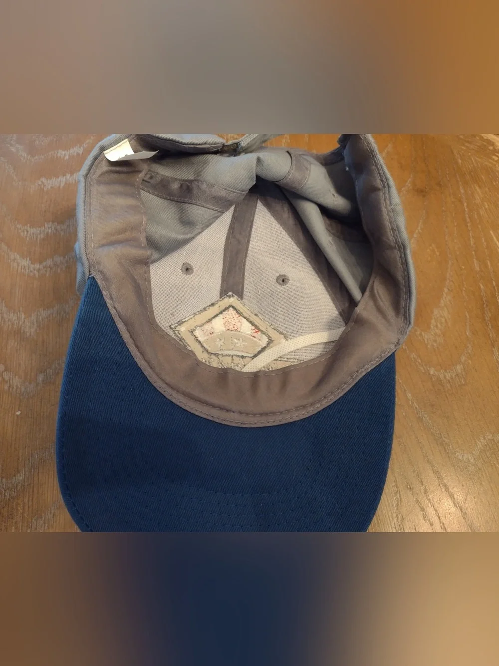 Staten Island Yankees Two-Tone Baseball Cap - Light Gray & Blue